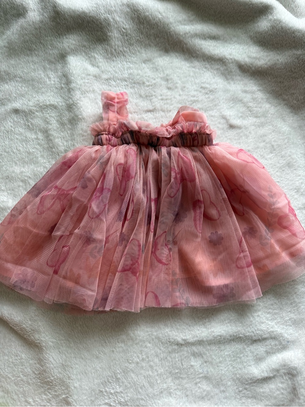 Disney Baby Girl Sleeveless Patterned Dress